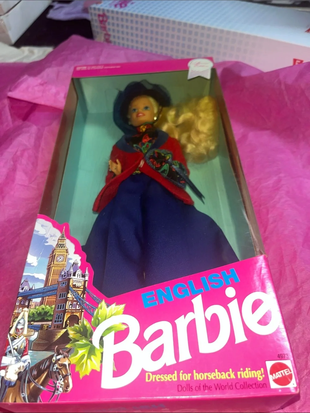 1991 Special Edition English Barbie Dolls of the World Collection #4973 NRFB